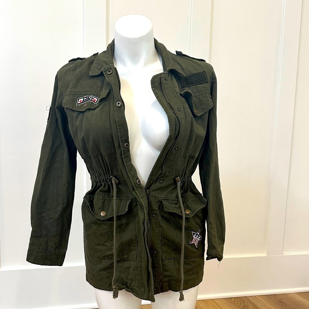 Forever 21 Army Green Jacket Size M